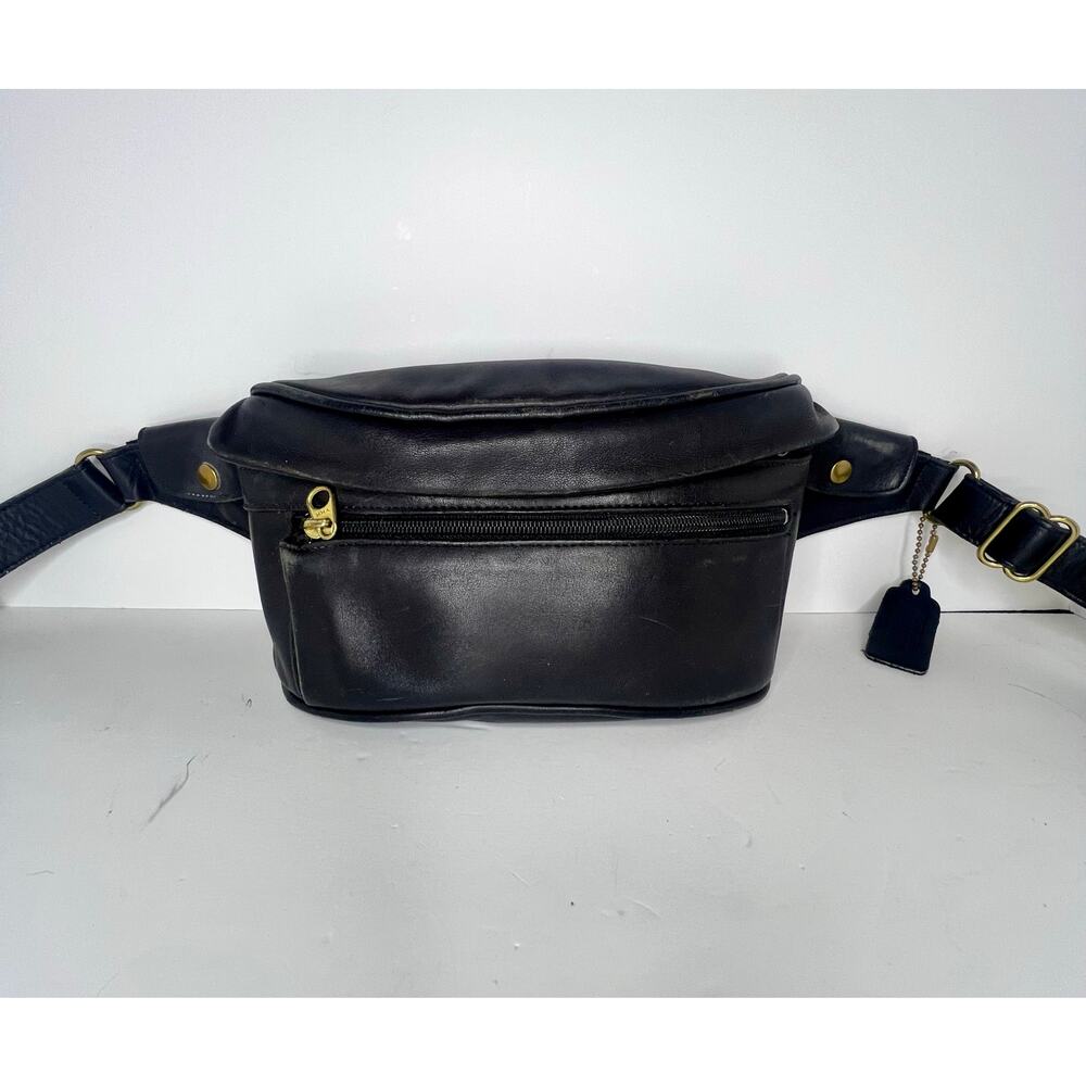 Vintage Coach Waistpack Fanny pack Black